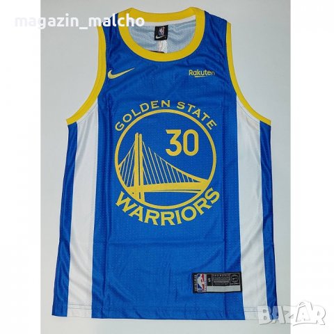 Мъжки Баскетболен Потник – NBA Golden State Warriors STATE CURRY 30; размери: M, L, XL и 2XL