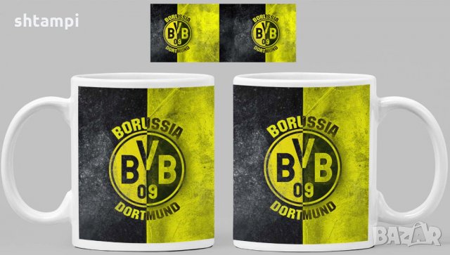 Чаша Борусия Дортмунд Borussia Dortmund Керамична, снимка 2 - Фен артикули - 34783864