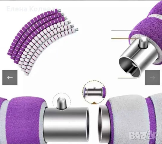 Фитнес масажен обръч Хула хоп , снимка 9 - Други стоки за дома - 49665792