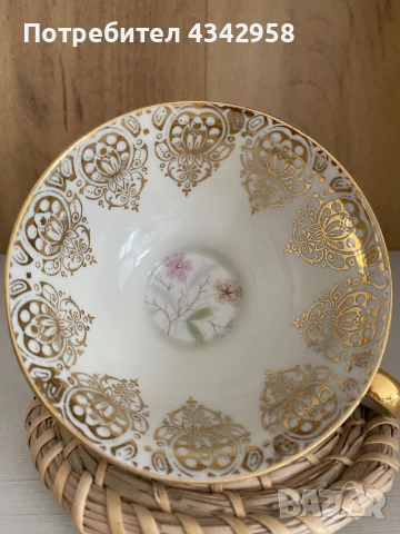 Oscar Shaller. 1950г. Порцеланова чаша.