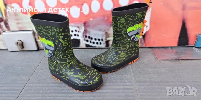 Английски детски гумени ботуши , снимка 3 - Детски боти и ботуши - 50142518