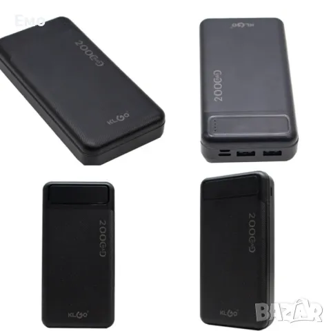 Преносима батерия - KLGO 20000mAh - Power Bank KP-21