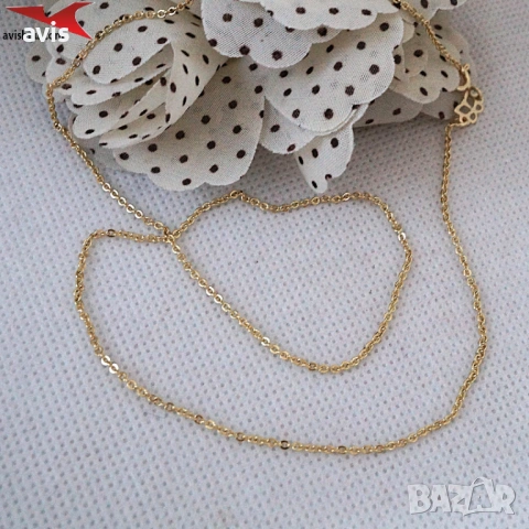 Синджир с 14К златно покритие 254587