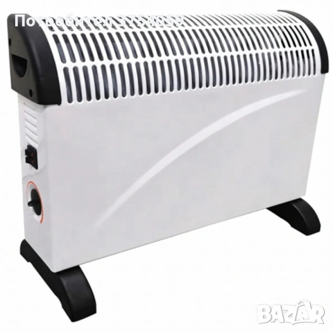 Електрически конвектор 2000 W с термостат – Енергийно ефективен и тих отоплител за всяко помещение, снимка 8 - Отоплителни печки - 53098622