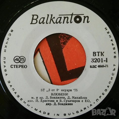 Грамофонни плочи 7" сингли цени в обявата, снимка 16 - Грамофонни плочи - 45871635