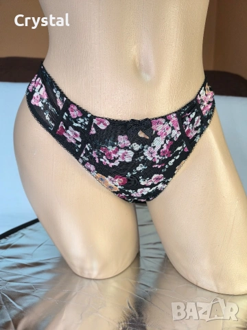 Черни прашки на цветя, снимка 2 - Бельо - 53066093