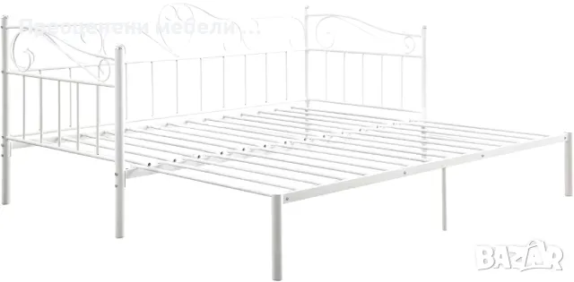 Метално разтегателно легло Sina на Home affaire внос от Германия , снимка 2 - Дивани и мека мебел - 47613685