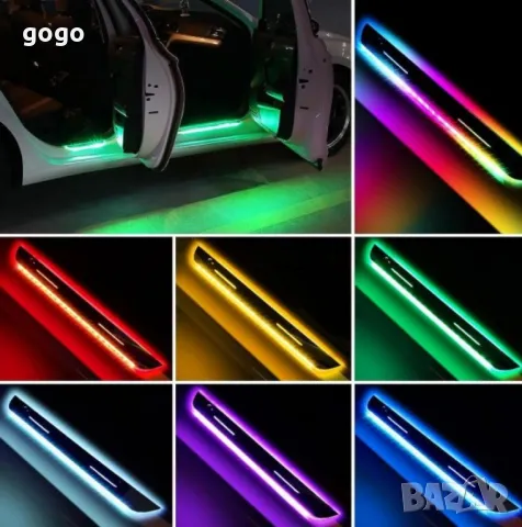 Ленти протектор за праг LED - VIP- (WELCOME) - 2бр., снимка 3 - Друга електроника - 49105296