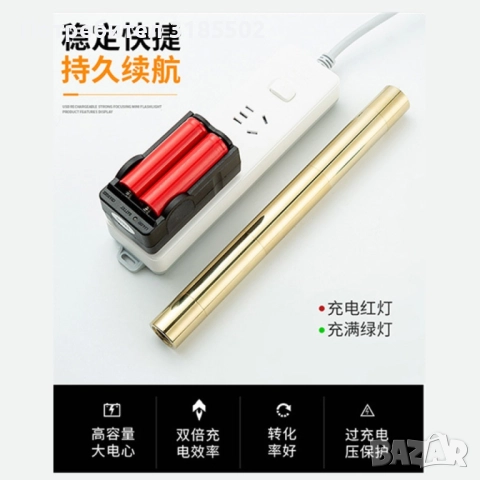 Мощен лазер със синя светлина, снимка 3 - Друга електроника - 51433439