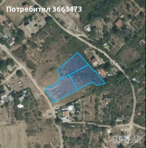 Парцели за строеж къщи.