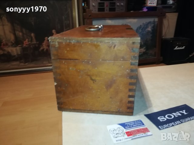 РЕТРО ДЪРВЕНА КУТИЯ 1975 СДЕЛАНО В СССР L2506231632, снимка 8 - Антикварни и старинни предмети - 41349837