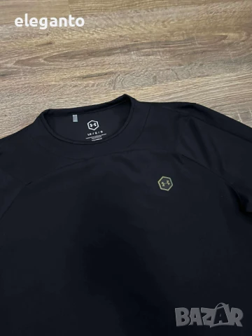 Мъжка блуза Under Armour UA CG Rush Mock Long Sleeve , L размер , снимка 4 - Спортни дрехи, екипи - 50851118
