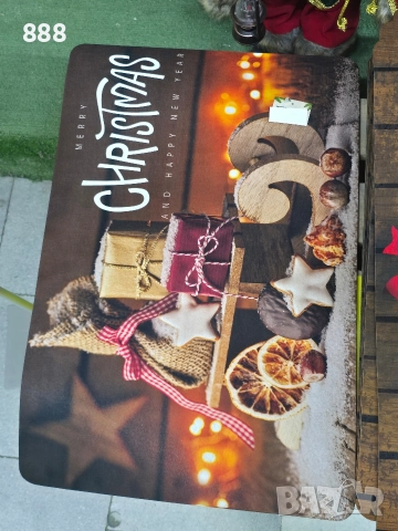 коледни изтривалки 40х60 см, снимка 4 - Изтривалки - 52613961