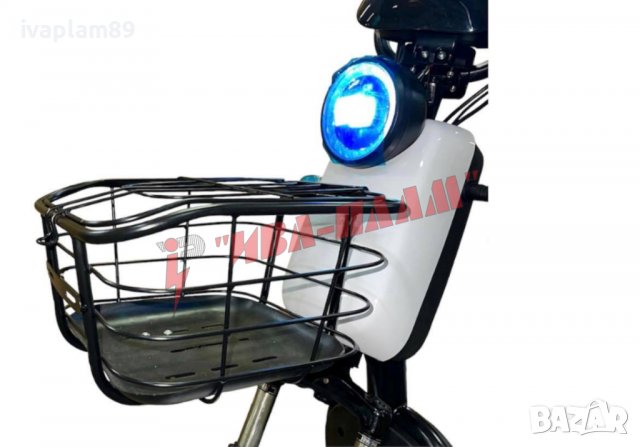 ЕЛЕКТРИЧЕСКИ Велосипед(скутер)+две седалки-1200W-MPM6565-управлява се БЕЗ книжка и регистрация в КАТ, снимка 5 - Мотоциклети и мототехника - 39786402