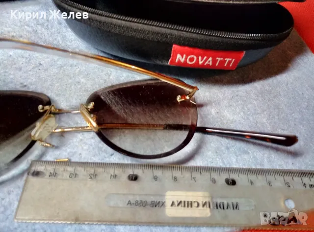 RITAL Маркови МОДНИ СЛЪНЧЕВИ ОЧИЛА РИТАЛ с НУЖДА от ЛЕК РЕМОНТ и с БОНУС - КАЛЪФ NOVATTI 47721, снимка 10 - Слънчеви и диоптрични очила - 47541392