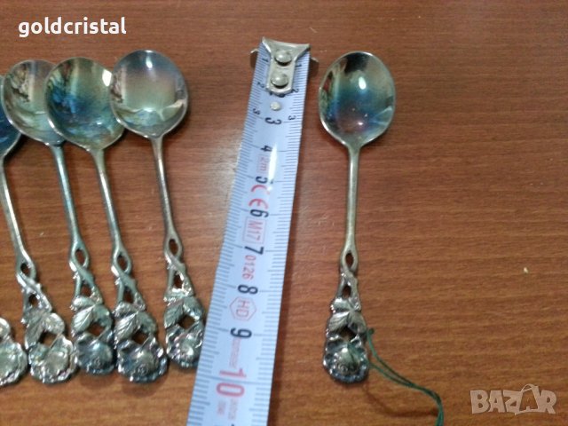 Сребърни лъжички , снимка 3 - Антикварни и старинни предмети - 40957862