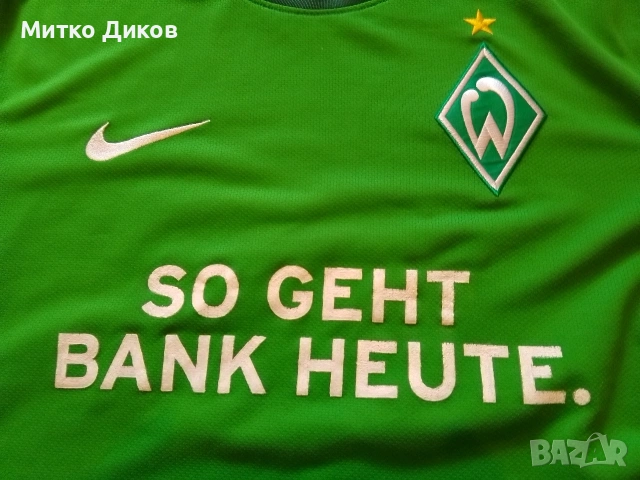 Werdet Bremen маркова футболна тениска на Найк #22 Торстен Финк размер Л, снимка 7 - Футбол - 53580865