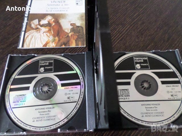 Vivaldi - Serenata a tre - 2 CD, снимка 3 - CD дискове - 40819779