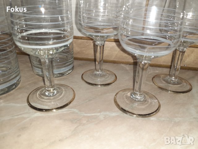 Лот чаши от стъкло, снимка 4 - Антикварни и старинни предмети - 44148903