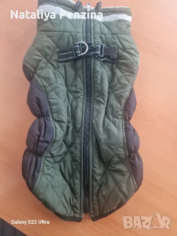 Зимно яке за куче, размер  L, зелен, снимка 4 - За кучета - 48882641