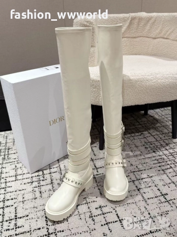 Дамски ботуши Dior 40/41 реплика, снимка 5 - Дамски ботуши - 52567869