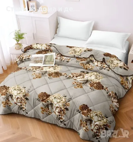 ✨Олекотена завивка Мирабел Дафни, Зимна,150/210 см или 200/210 см, Капитонирана , снимка 1