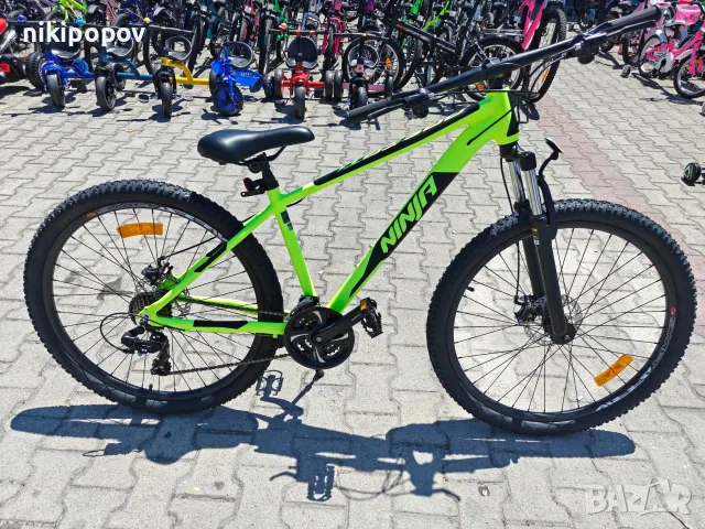 Промо велосипед 27.5" Passati NINJA жълт, снимка 2 - Велосипеди - 56081046