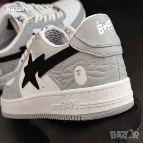 Bape Sta Grey Ape Нови Обувки Маратонки Размер 43 Номер 27.5см Стелка , снимка 3 - Маратонки - 41644963