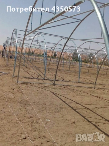 Поцинковани оранжерий с покритие професионално фолио , снимка 3 - Оранжерии - 53474709