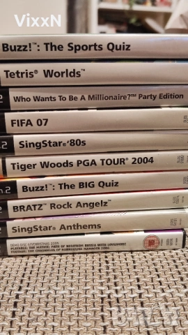 Лот от 10 игри за Playstation 2. ВСИЧКО 30 ЕВРО