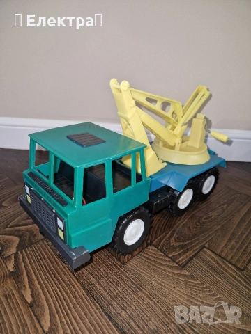 Ретро соц играчки, багер, камион, самосвал, пате, снимка 8 - Антикварни и старинни предмети - 53110709