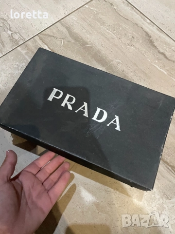  Оригинални обувки PRADA , снимка 2 - Дамски обувки на ток - 51705834