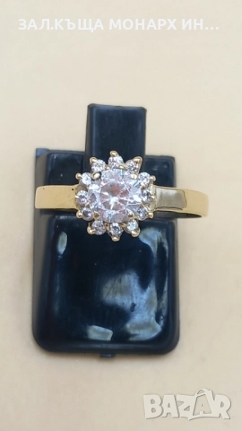 Златен пръстен /585/, снимка 3 - Пръстени - 51885976