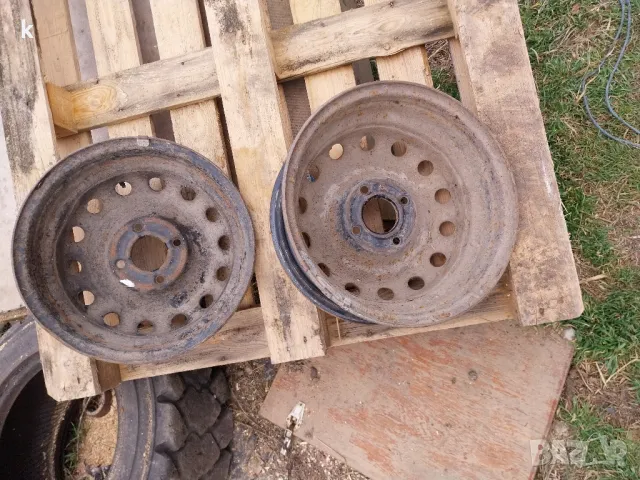 здравейте продавам 2 бр железни джанти 14 цола от пежо 206, снимка 3 - Гуми и джанти - 48950444