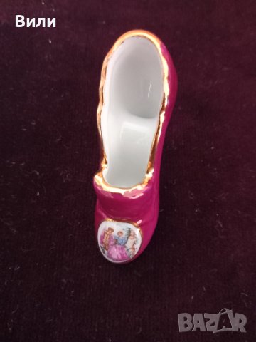 Колекционерски порцеланови обувчици за щастие Herend , снимка 12 - Декорация за дома - 42225458