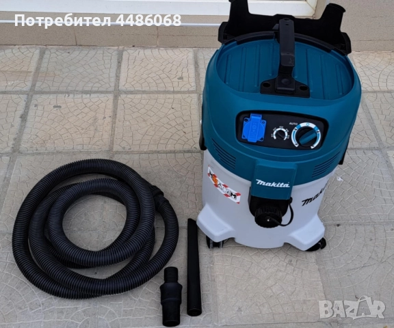 Прахосмукачка MAKITA VC3012M за сухо и мокро почистване 