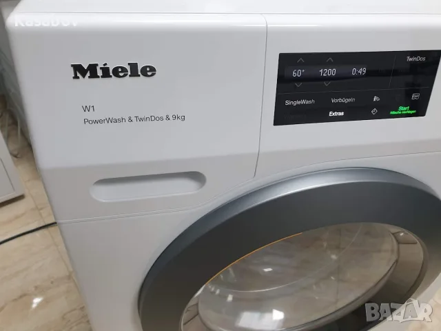 Miele Пералня - 1600rpm - 9кг - Wi-Fi - TwinDos - Миеле 12м Гаранция, снимка 14 - Перални - 55933801