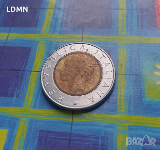 500 Лири 1992 Италия, снимка 2 - Нумизматика и бонистика - 52101746