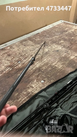 Продавам две шаранджийски въдици, снимка 4 - Въдици - 53419844