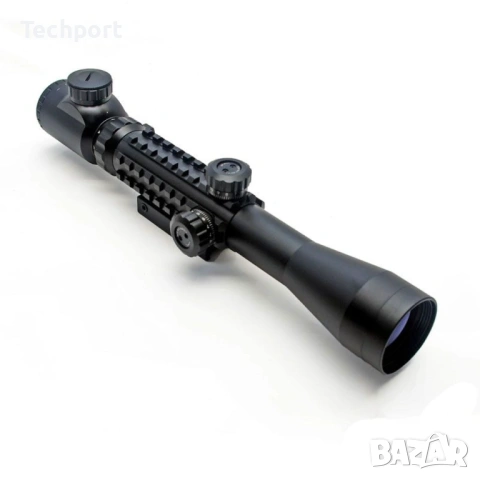 Оптически прицел – бързомер COBRA Elite 3-9X40EG с тактически релси, снимка 3 - Оборудване и аксесоари за оръжия - 53445459