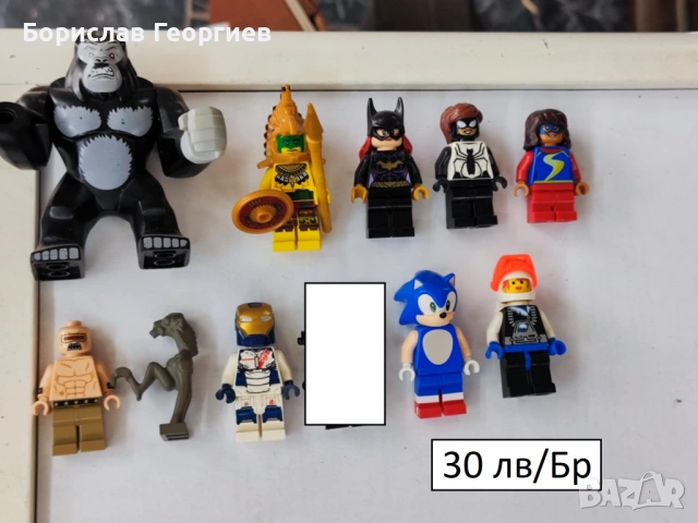 Оригинални лего минифигурки lego star wars /ninjago/ и други, снимка 11 - Образователни игри - 33848004
