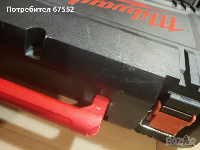 Оригинален куфар за ъглошлайф Milwaukee, снимка 4 - Други инструменти - 56231963