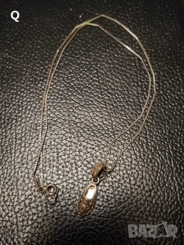 сребърно коюие с пантовка, снимка 8 - Колиета, медальони, синджири - 50276892