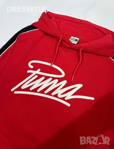 Puma оригинален мъжки суичър, L размер, снимка 3 - Суичъри - 52646120