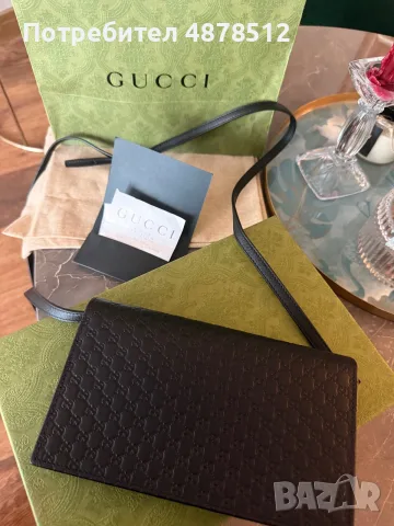 Чанта Gucci в перфектно състояние, снимка 6 - Чанти - 55926127