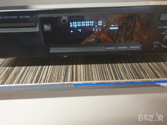 Мини диск Stereo MiniDisc Recorder Kenwood DM-3090 Работи. В много добро състояние.  , снимка 10 - Декове - 34454982