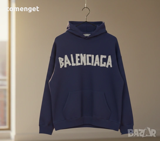 NEW! Hoodie суитчъри с BALENCIAGA принт! 8 ЦВЯТА. Или с ТВОЯ идея!, снимка 10 - Суичъри - 53652084