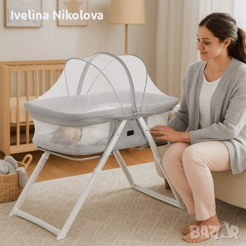 Детска кошара Zizito, Elias, Люлка  , снимка 2 - Кошарки - 52001755