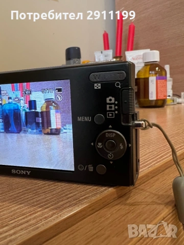 Фотоапарат Sony 10,1 Mp с подаръци, снимка 6 - Фотоапарати - 53869298