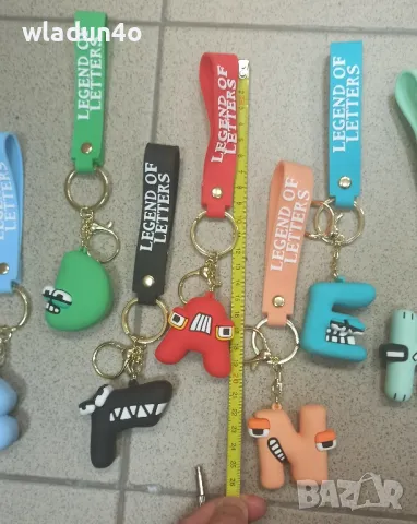 Букви ключодържатели -6лв, снимка 3 - Фигурки - 50054303